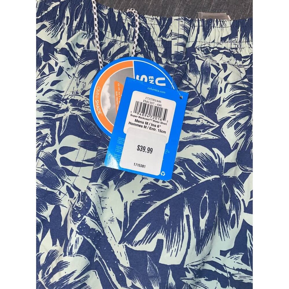 New! Columbia PFG Men's swim trunks (Med) NWT! - Picture 3 of 4